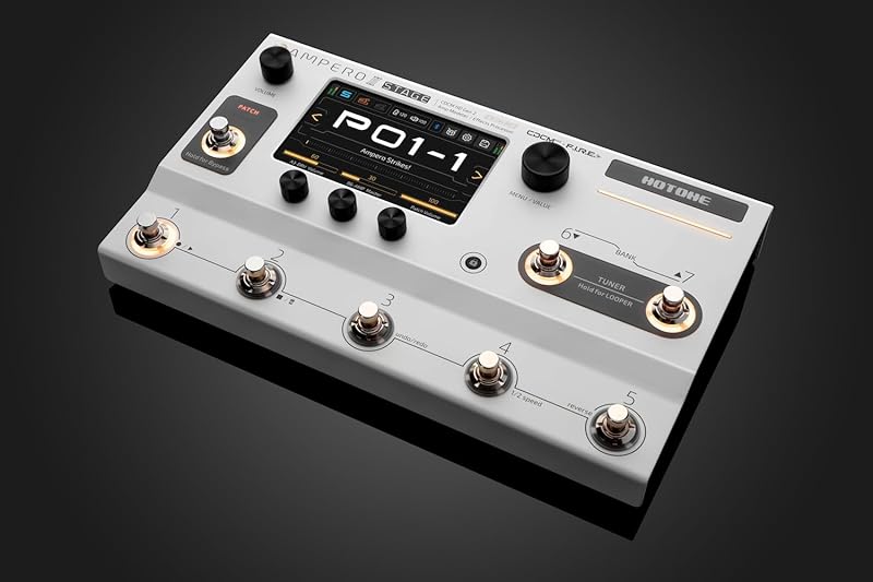 HOTONE Ampero II Stage - 革新的なUIデザインを採用したマルチ