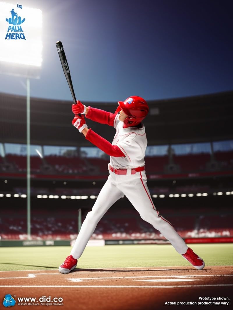 Amazon.co.jp: DID 1/12 フィギュア 野球選手 素体、ヘッド 服セット