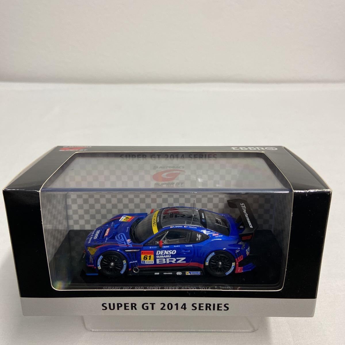 Amazon | EBBRO 1/43 SUBARU BRZ R&D SPORT SUPER GT300 2014年 #61