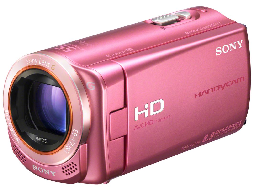 Amazon | SONY HDビデオカメラ Handycam CX270V サクラピンク HDR