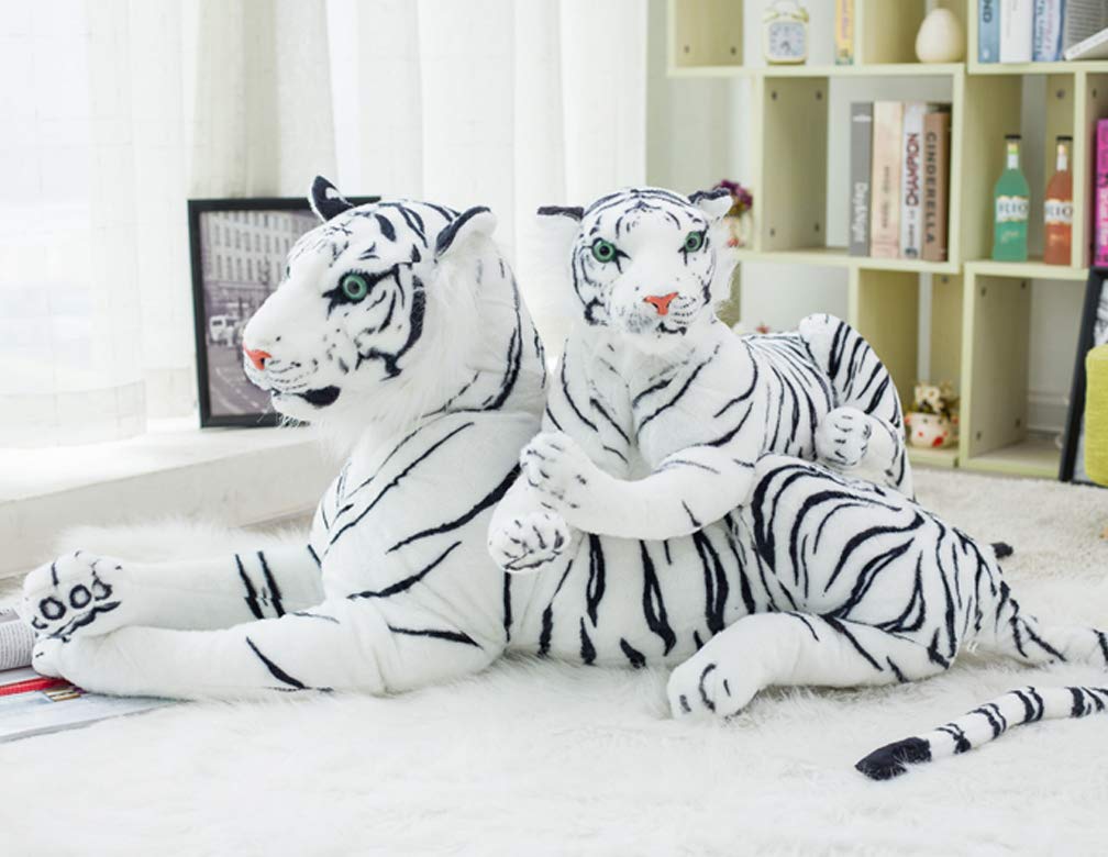 Amazon.co.jp: MILEE 虎/ホワイトタイガーぬいぐるみ WhiteTiger Plush