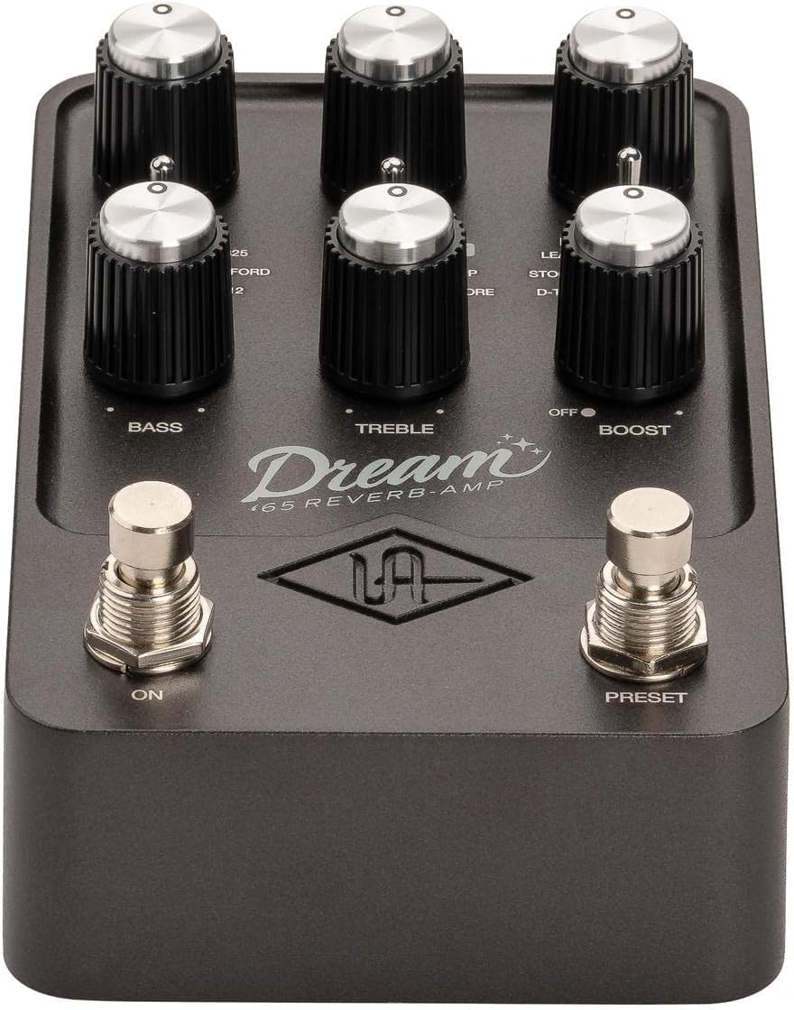 Amazon.com: Universal Audio UAFX Dream '65 Reverb Amplifier Pedal