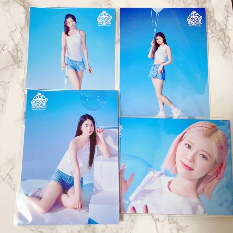 Amazon.co.jp: NiziU NiziU ニジュー グッズ ラントレ 4枚セット