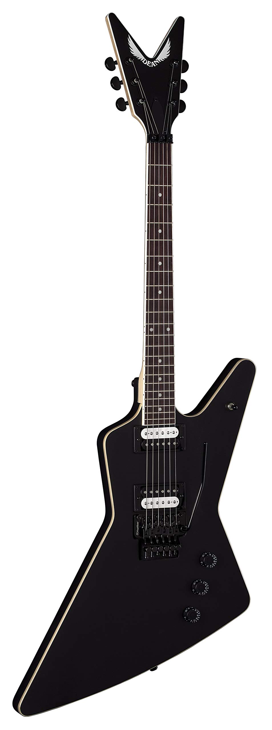 Amazon.com: Dean Guitars 6 String ZX Floyd Electric Guitar, Black
