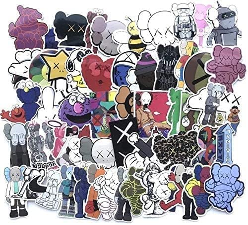 Amazon.co.jp: 64枚 KAWSステッカーセット KAWS防水シール スーツ