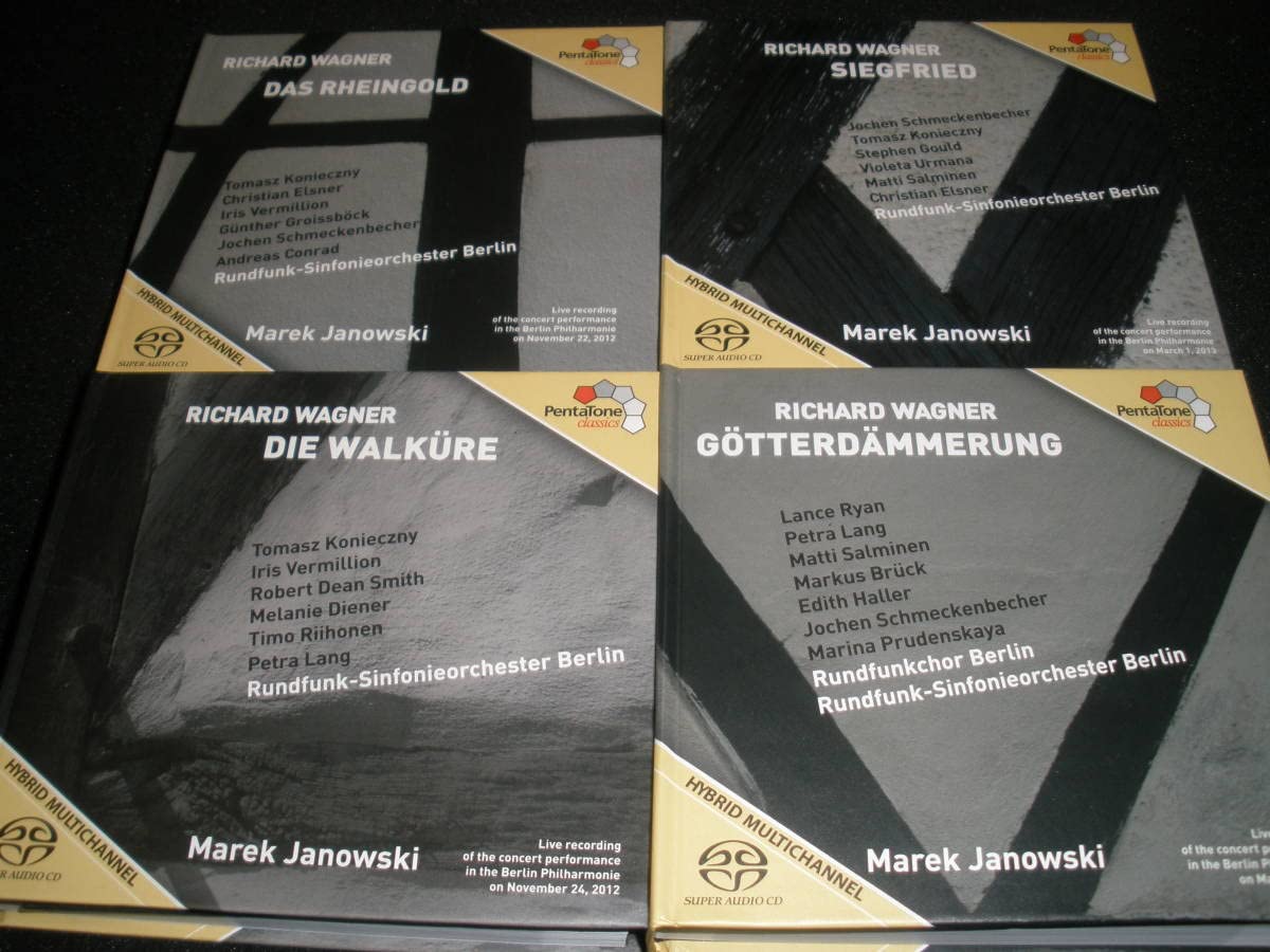 Amazon.co.jp: SACD ワーグナー ニーベルングの指環 ヤノフスキ ライン