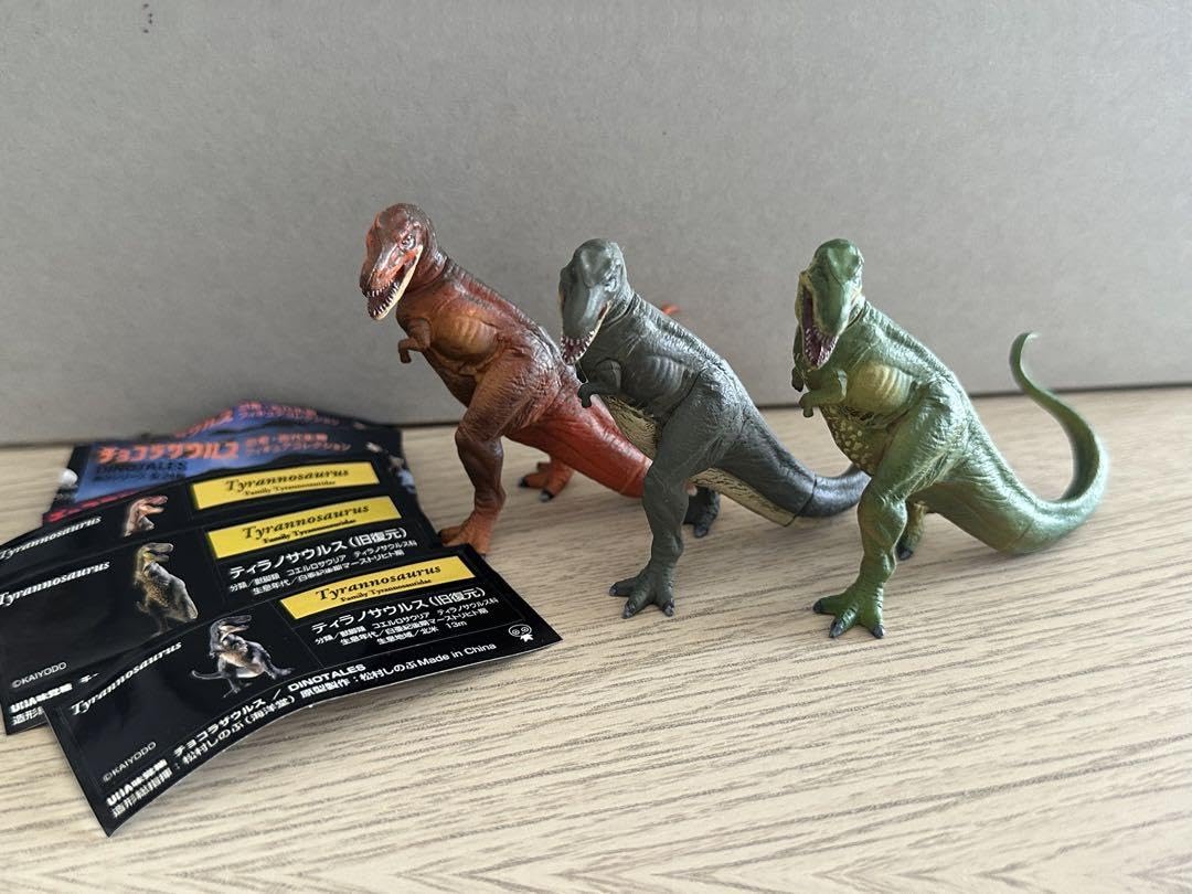 Amazon.co.jp: 海洋堂 チョコQ チョコラザウルス 3種類 OTZJTKTN