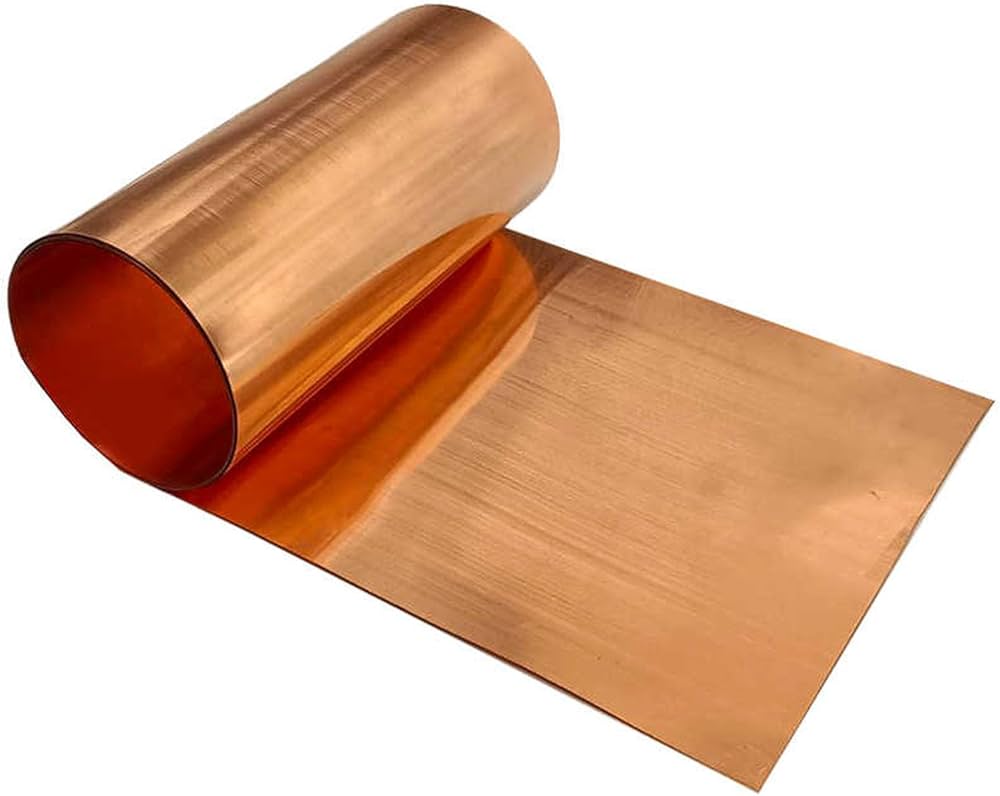 Amazon.co.jp: MetalZen(てっせい) 銅板ロール 0.5×100×1000mm-0.5×400