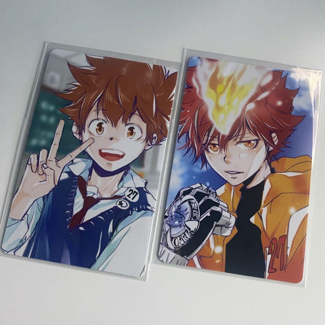 Amazon.co.jp: 沢田綱吉 超ツナ 自撮り風トレーディングカード 家庭