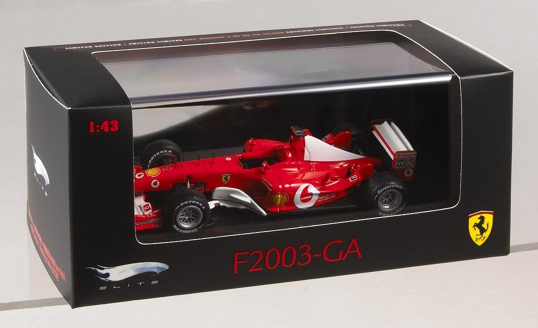 Hot Wheels Elite Ferrari f2003-ga : Amazon.it: Giochi e giocattoli