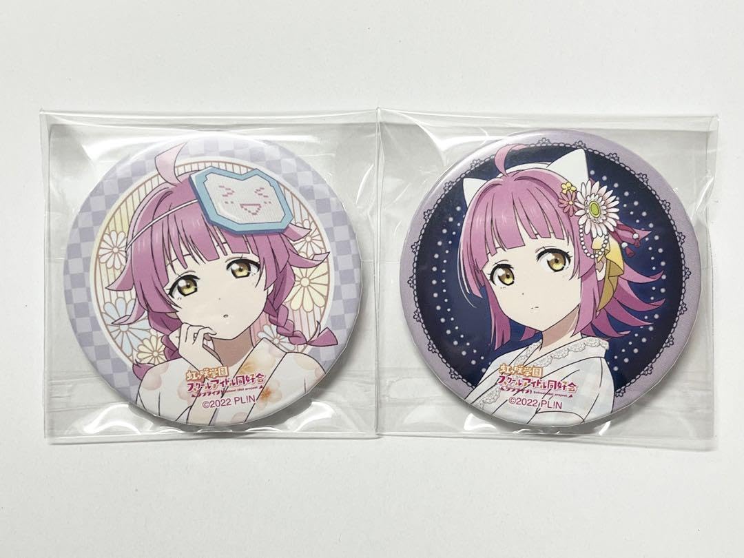 天王寺璃奈 感謝祭 スク感 缶バッジ ALLSTARS ラブライブ 虹ヶ咲