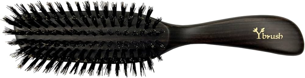 Amazon.co.jp: 好川産業 最高級猪毛黒檀ヘアブラシ Yブラシ : ビューティー