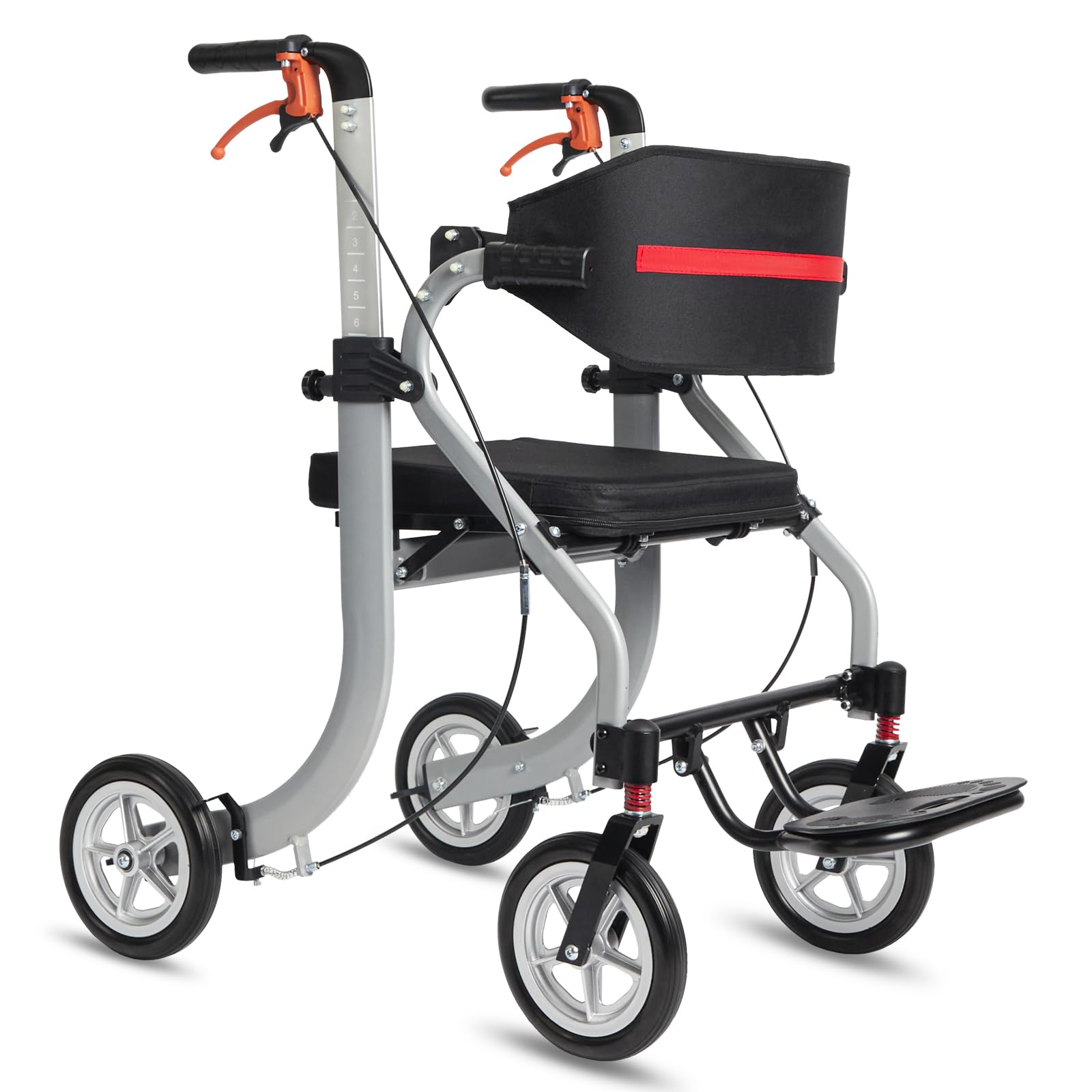 Amazon | PIPIBEAR 歩行器 シルバーカー アルミ製 多機能歩行器 手押し