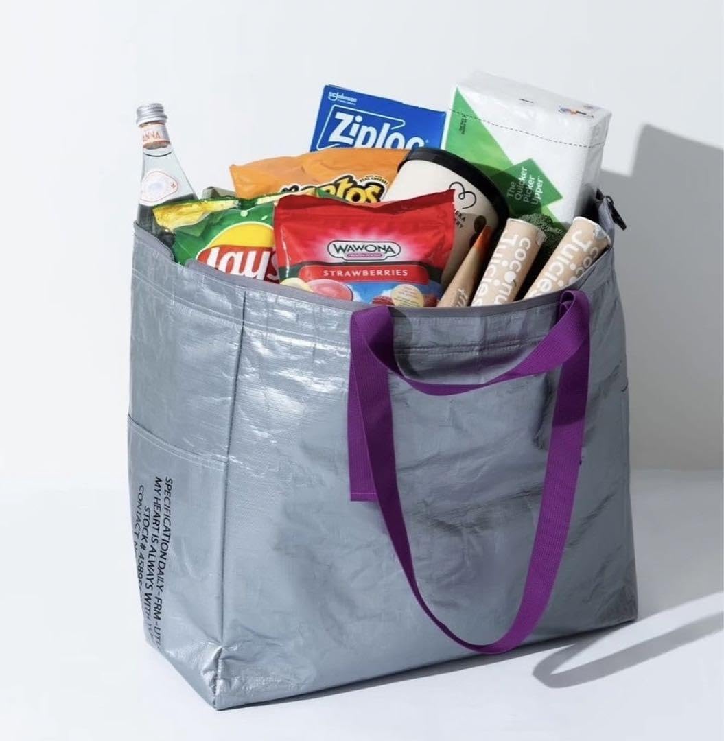 Amazon.co.jp: 東原亜希FORME 保冷 クーラーバッグ パープル大 ラージ