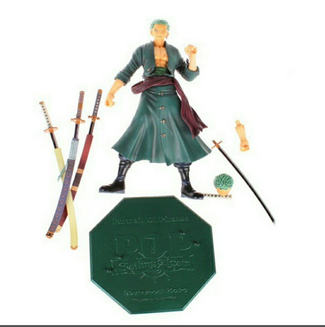 Amazon.com: Megahouse One Piece Portrait of Pirates: Roronoa Zoro