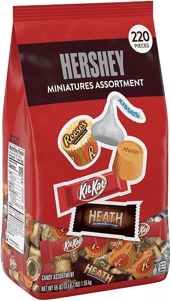 Amazon | ハーシー ミニチュア アソートメント ミニチョコレート