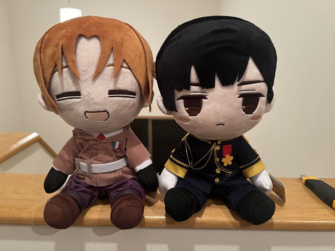 Amazon.co.jp: ヘタリア World☆Stars BIGぬいぐるみ 日本 イタリア