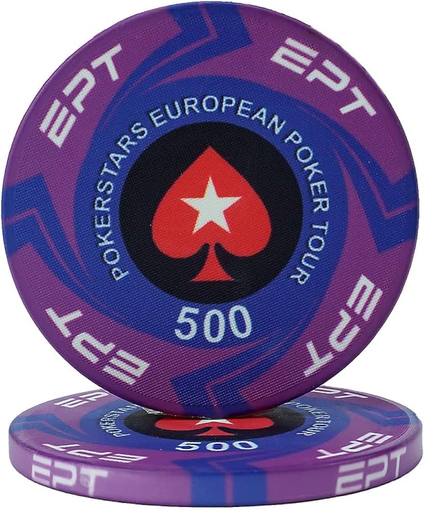 Amazon | EPT ポーカーチップ 50枚セット ($500) [並行輸入品