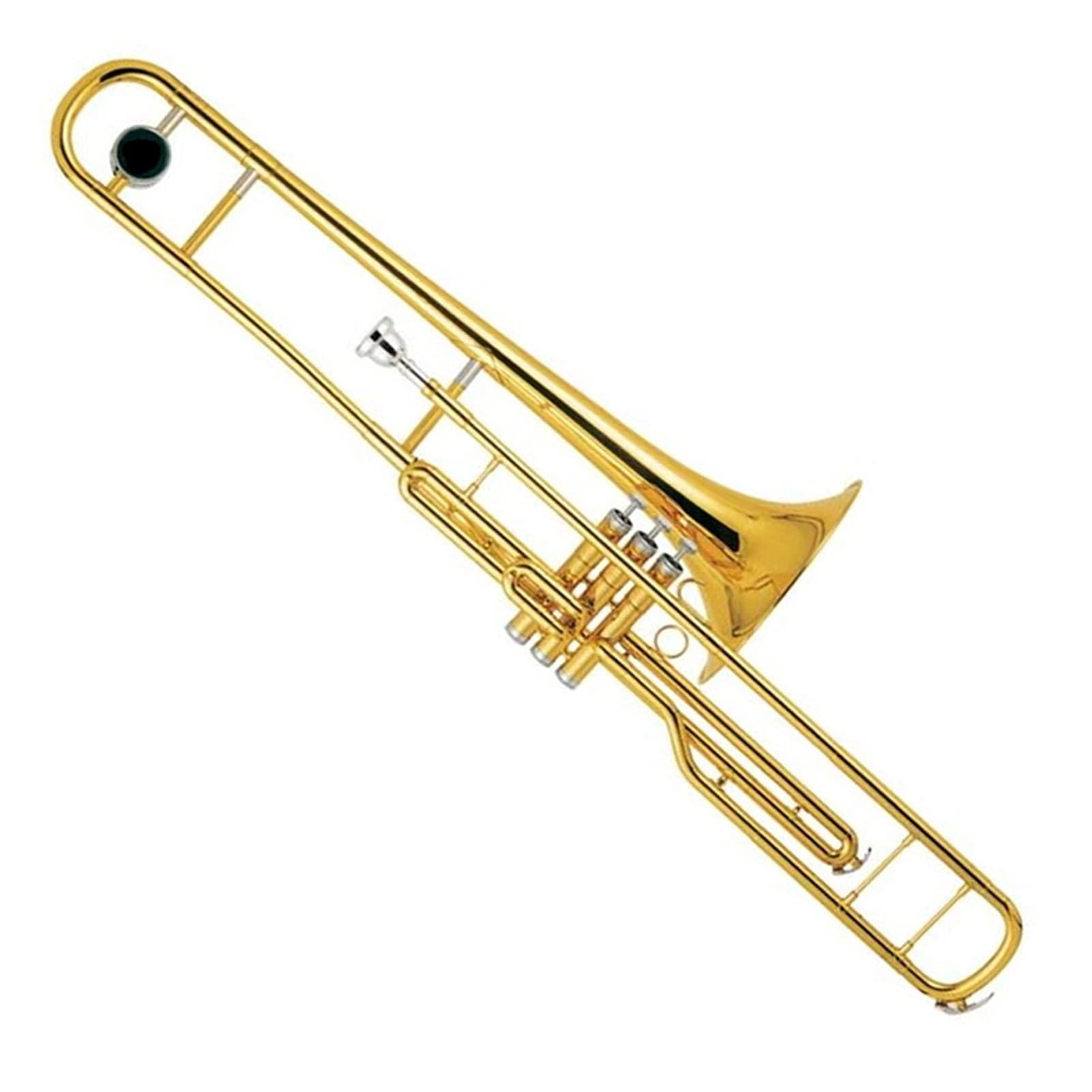 Amazon.co.jp: 標準トロンボーン ゴールドラッカーCキーピストンバルブ