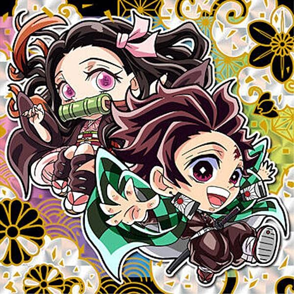 Amazon.co.jp: 【鬼滅6-01 炭治郎＆禰豆子 (極レア)】 にふぉるめー