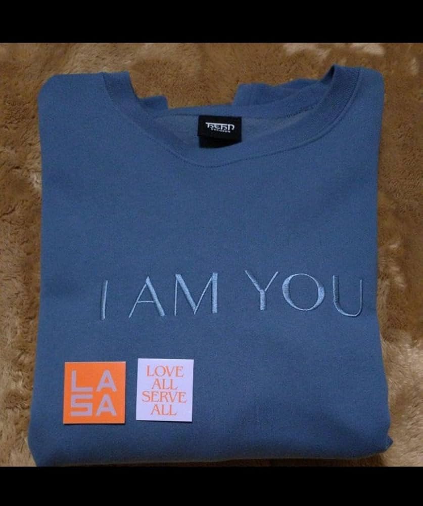 Amazon.co.jp: 藤井風 公式グッズ IAMYOU ブルー XL ステッカー2枚