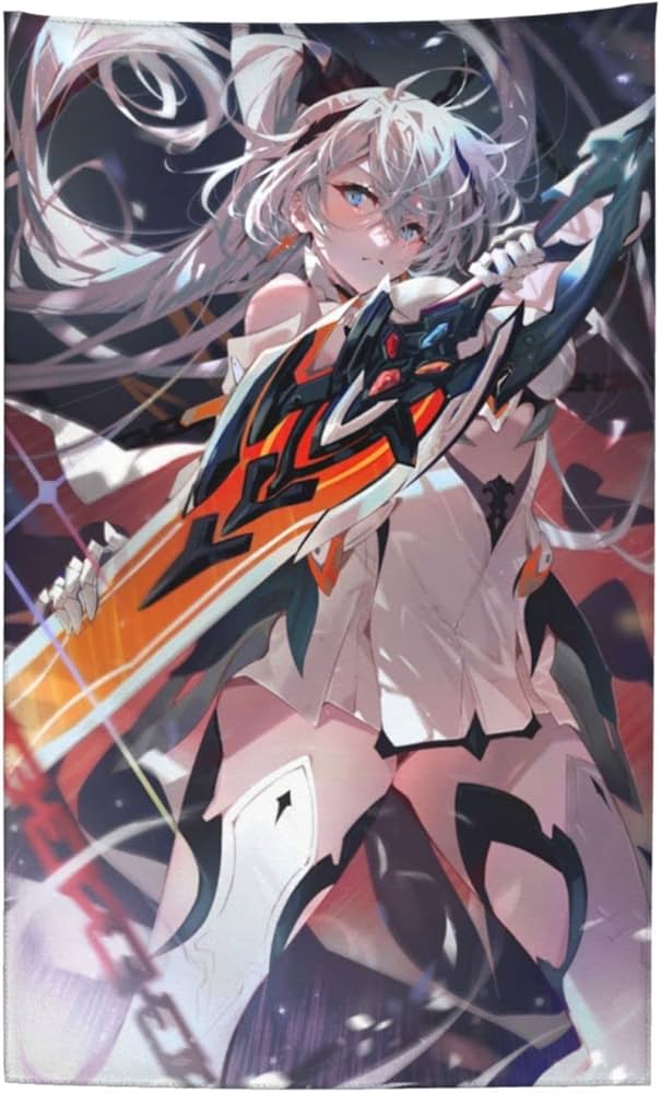 Amazon｜崩壊3rd キアナ・カスラナ バスタオル ふわふわ ホテル仕様