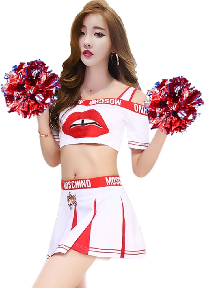 Amazon.co.jp: チアガール レディースコスプレ衣装 コスチューム チア