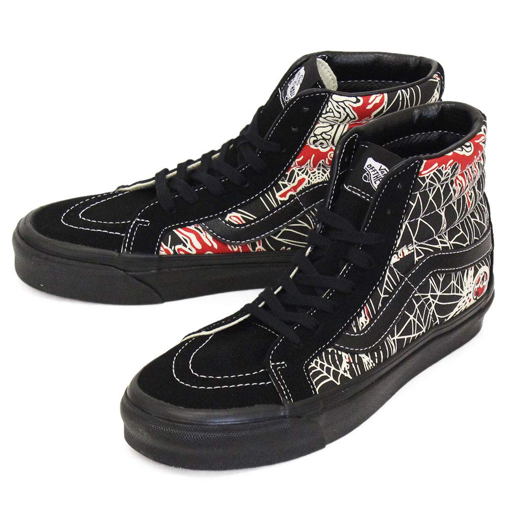 Amazon | [バンズ] ANAHEIM FACTORY SK8HI 38 DX SKULL SPIDER スカル