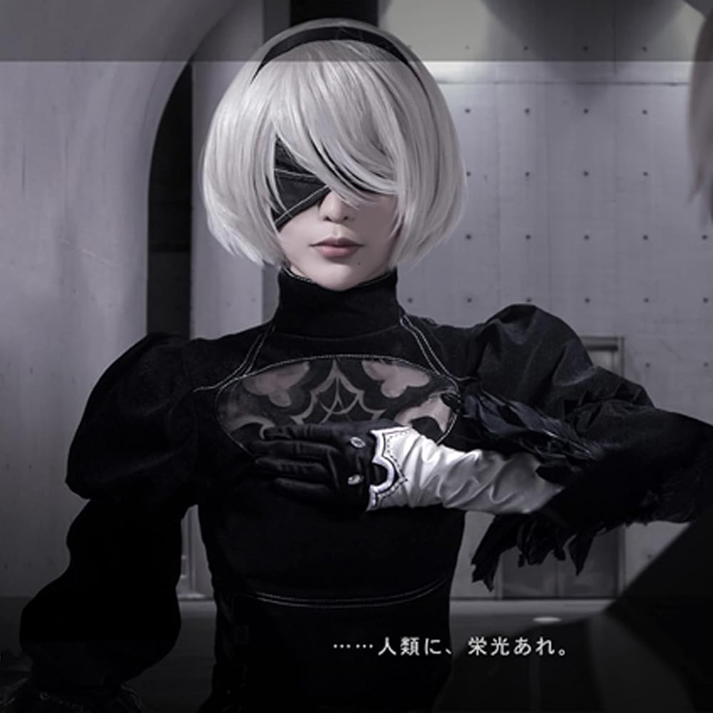 Amazon.co.jp: [CHIASA] ニーアオートマタ コスプレ 2B ヨルハ二号B型
