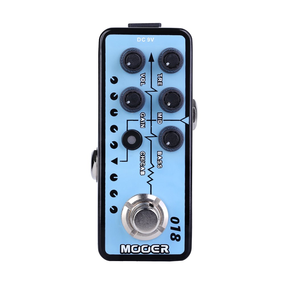 Amazon.com: MOOER Micro Preamp 018 Custom 100 Digital Guitar Amp