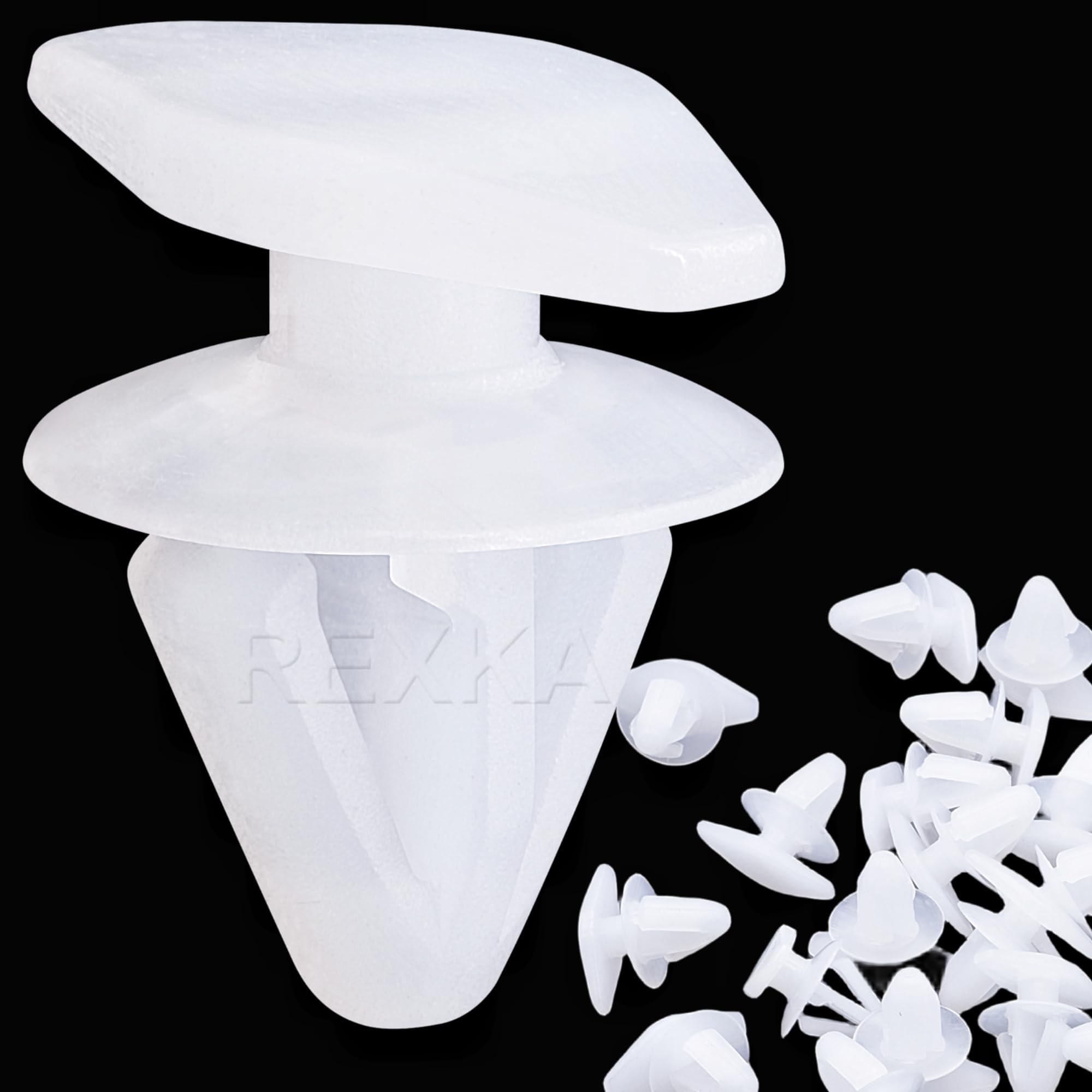 Rexka 100pcs Door WeatherStrip Clip Compatible with GM 11611342