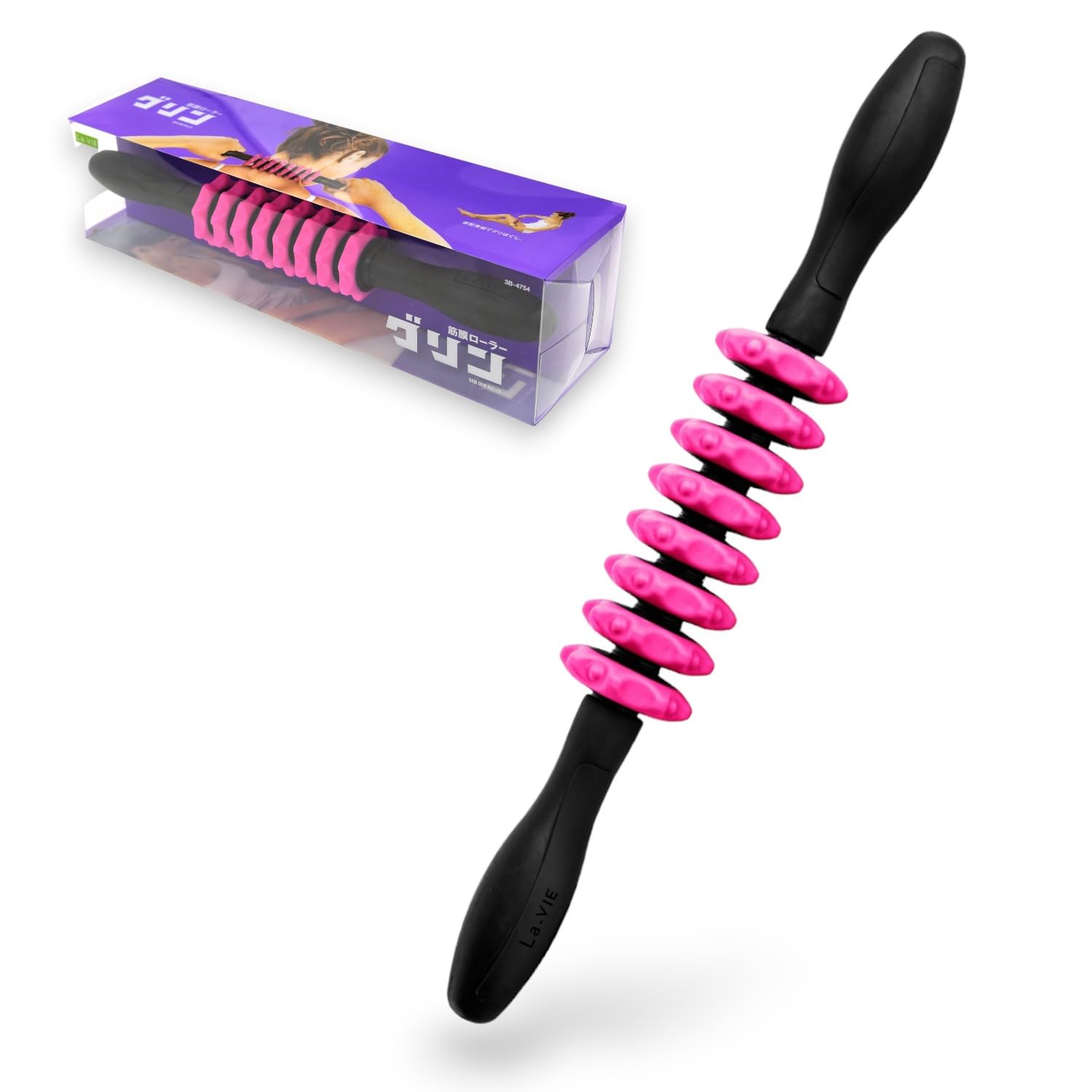 Amazon.co.jp: La-VIE(ラヴィ) 筋膜ローラー グリン スティック型