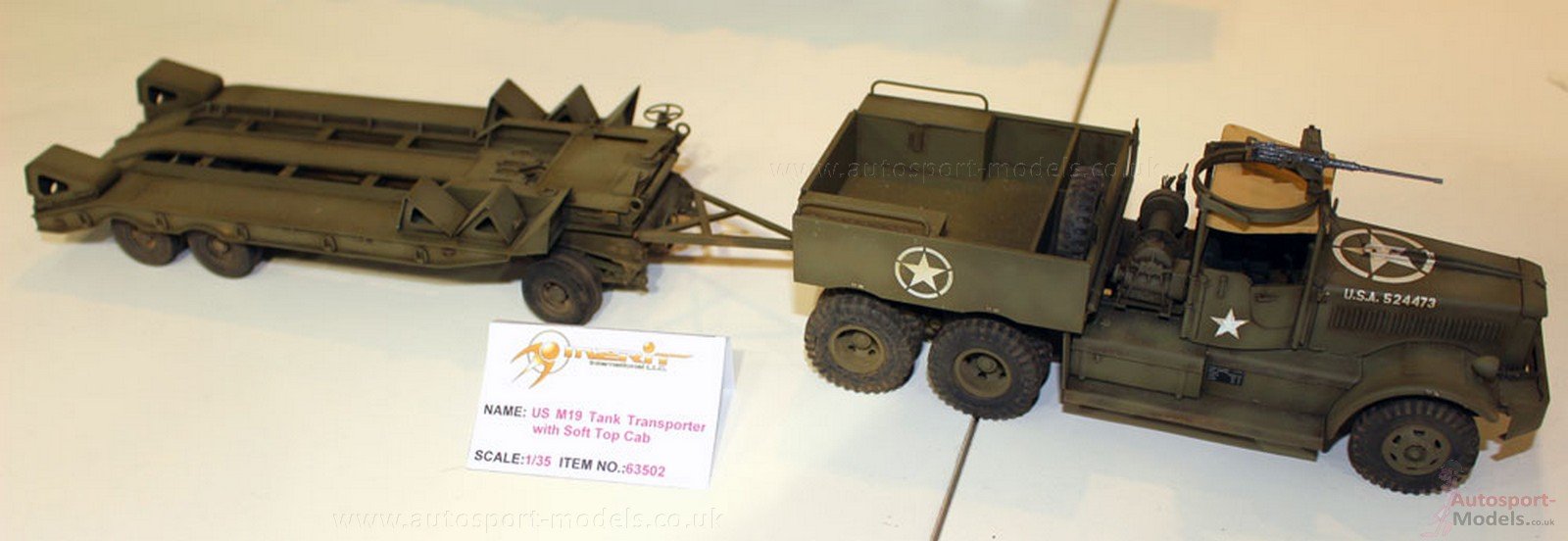 Amazon | メリットインターナショナル 1/35 アメリカ M19戦車運搬車