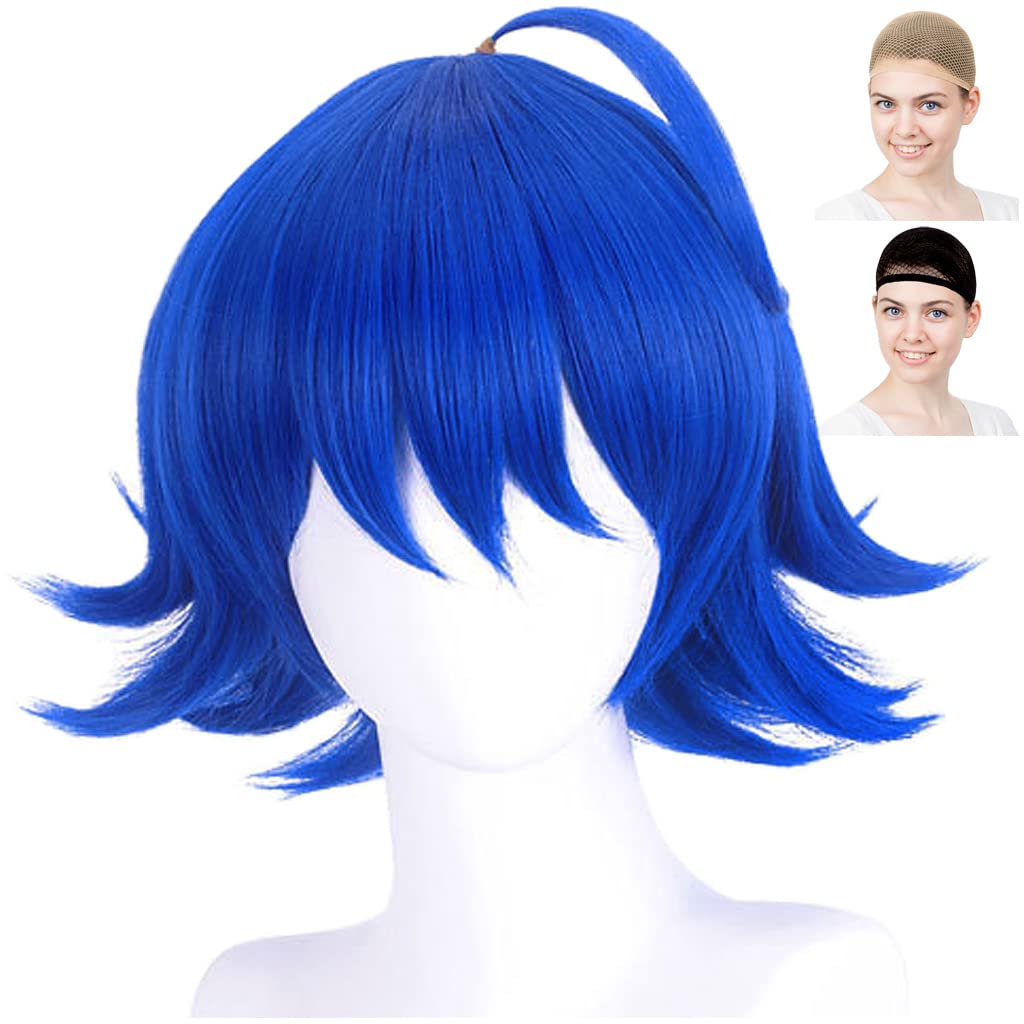 Amazon.co.jp: CaseEden コスプレ ウィッグ ショート 30cm アホ毛 耐熱