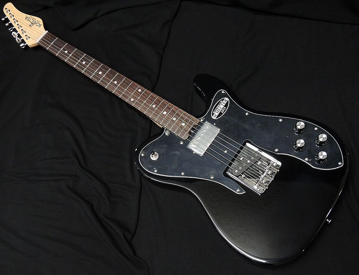 Amazon | SCHECTER OL-PT-CTM-BPG BLK R シェクター テレキャスター