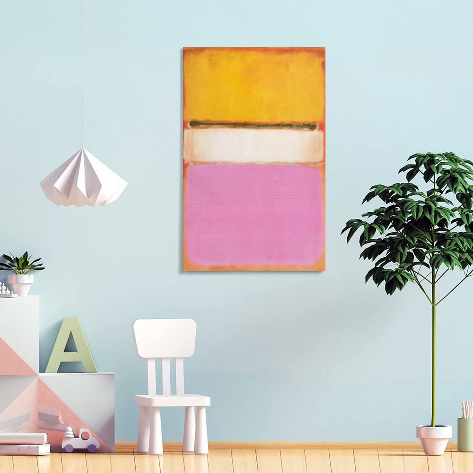 Amazon.co.jp: Mark Rothkoマーク・ロスコ画家の作品「ホワイト