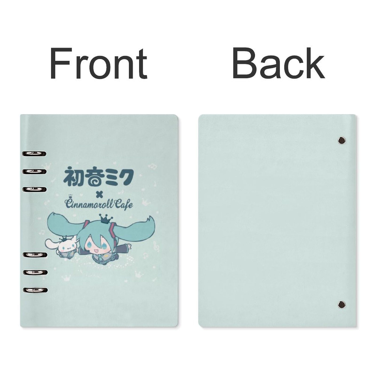 Amazon.co.jp: システム手帳 初音ミク Miku 美少女 萌え A5 6穴 ノート