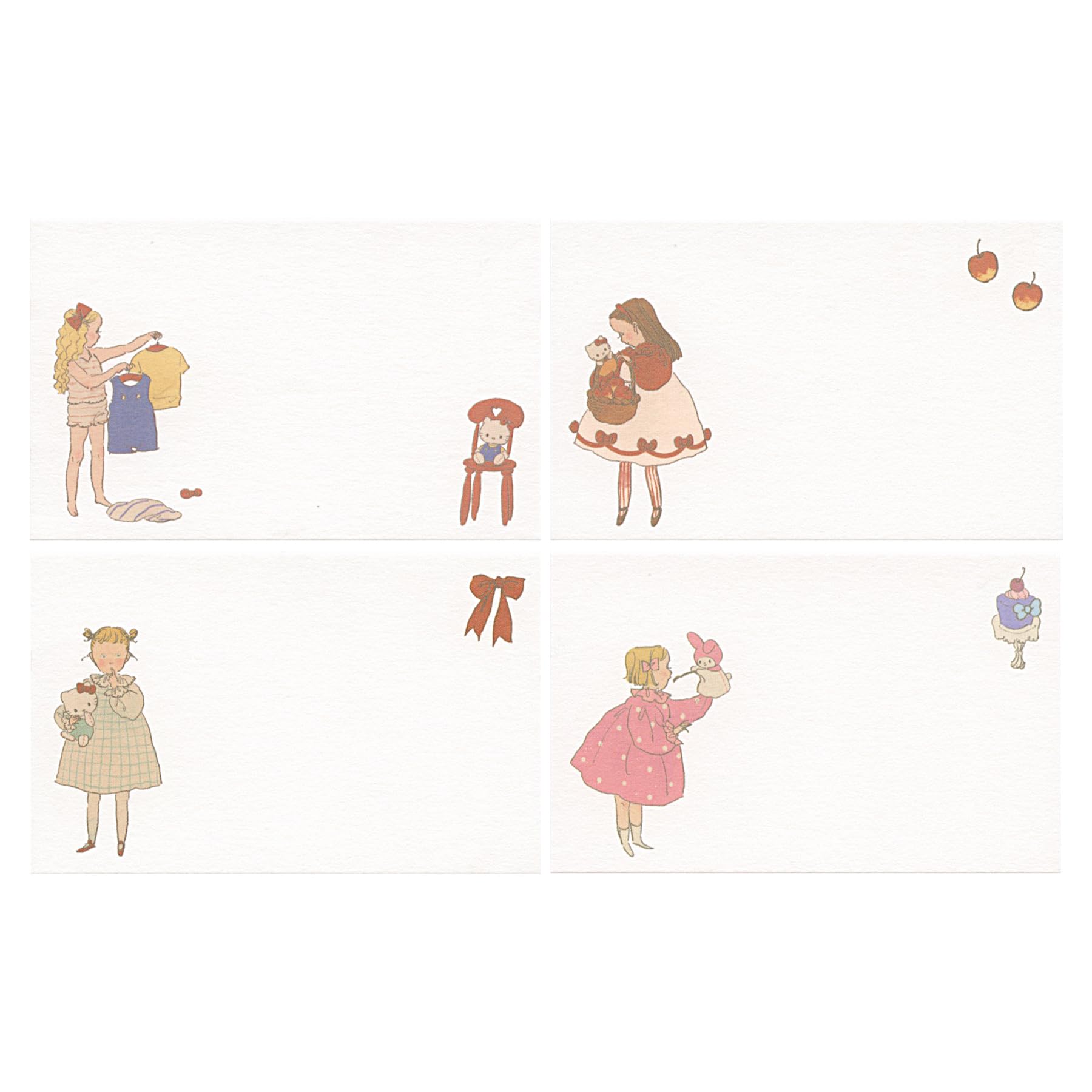 Amazon | ミニメッセージカード くらはしれい×サンリオキャラクターズ