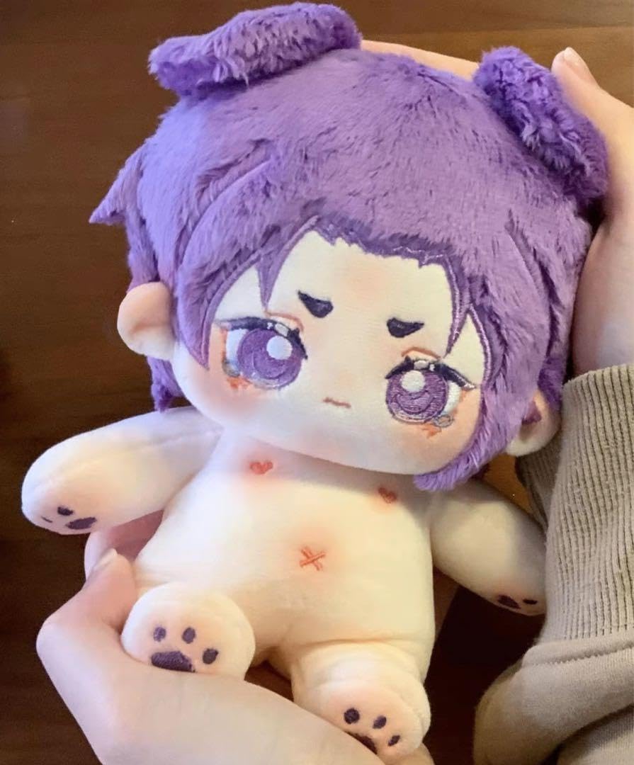 Amazon.co.jp: 《20cm》 な 可愛い着せ替えぬいぐるみ《紫髪紫目