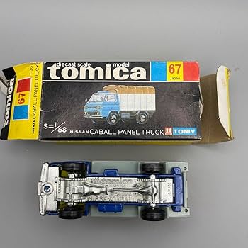 Amazon.co.jp: トミカ 黒箱 67 ニッサン キャブオール パネルトラック