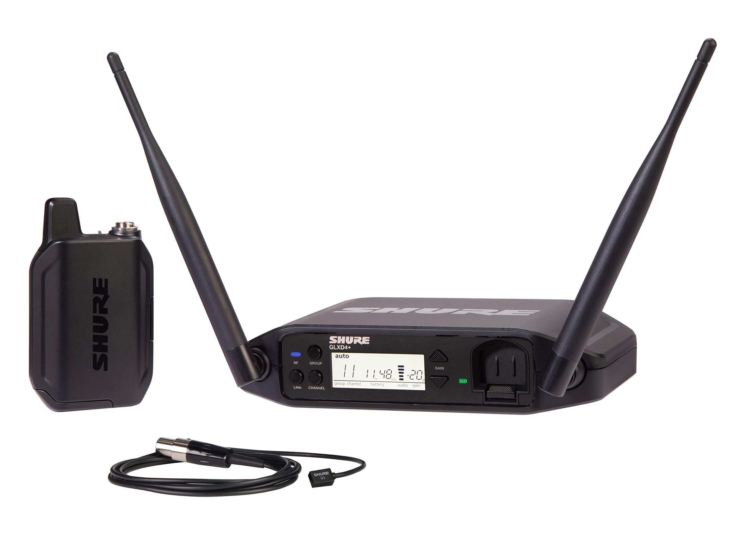 Amazon.com: Shure GLXD14+/93 Dual Band Pro Digital Wireless