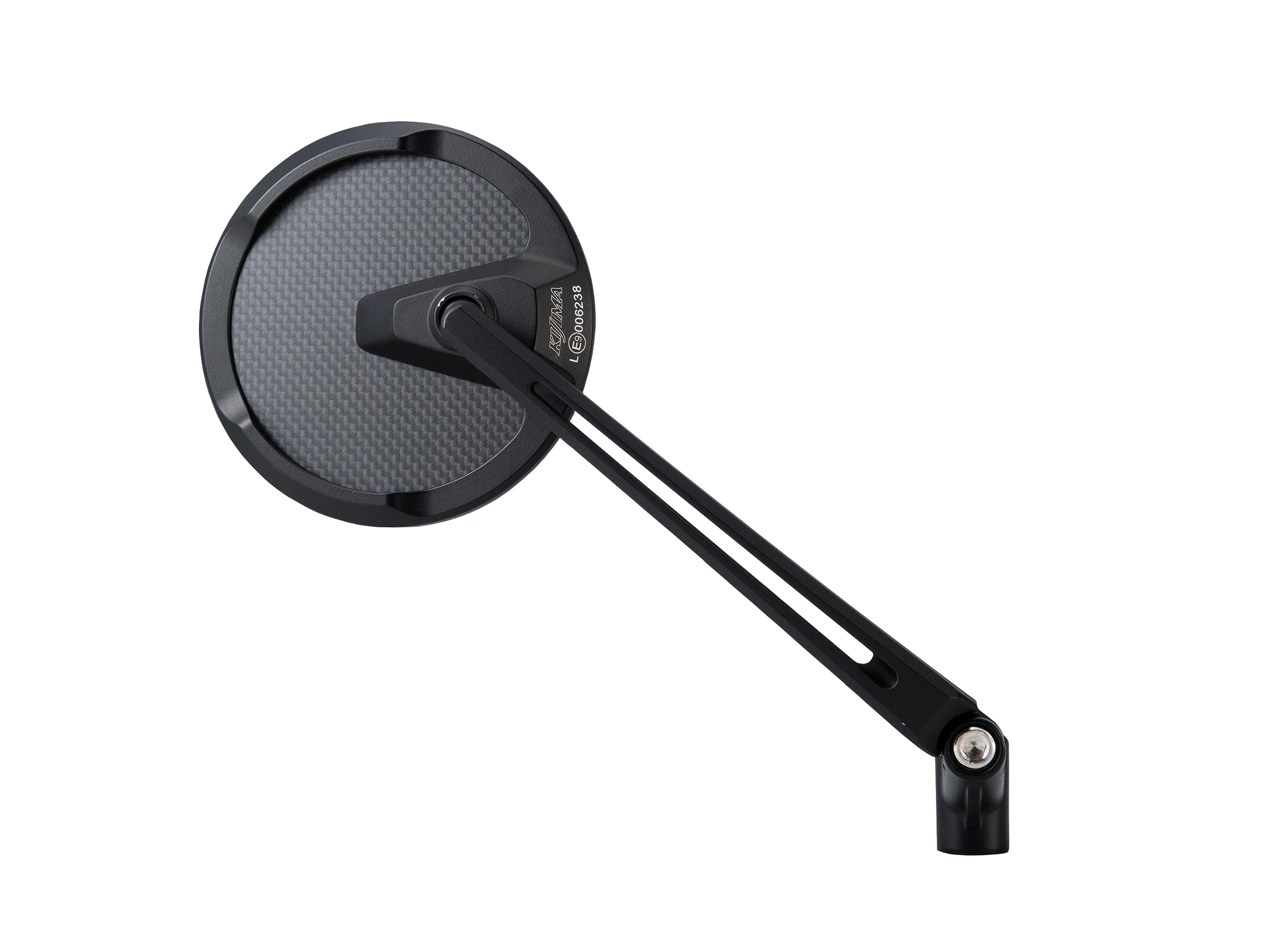 Amazon | キジマ(Kijima) バイクパーツ ミラー TECH12 ラウンドエッジ