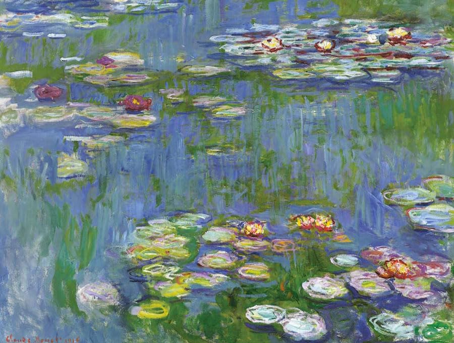Amazon.co.jp: モネ 睡蓮 【F6】 絵画 （紐・フック付） 【インテリア