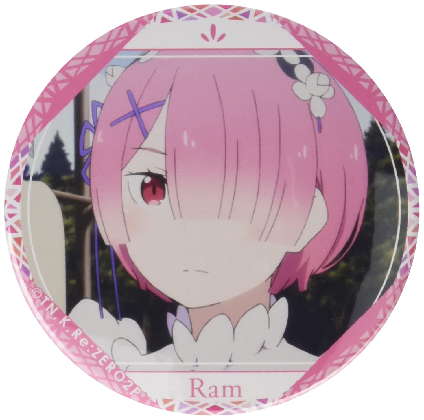 Amazon | Re:ゼロから始める異世界生活 2nd season 缶バッジ デザイン