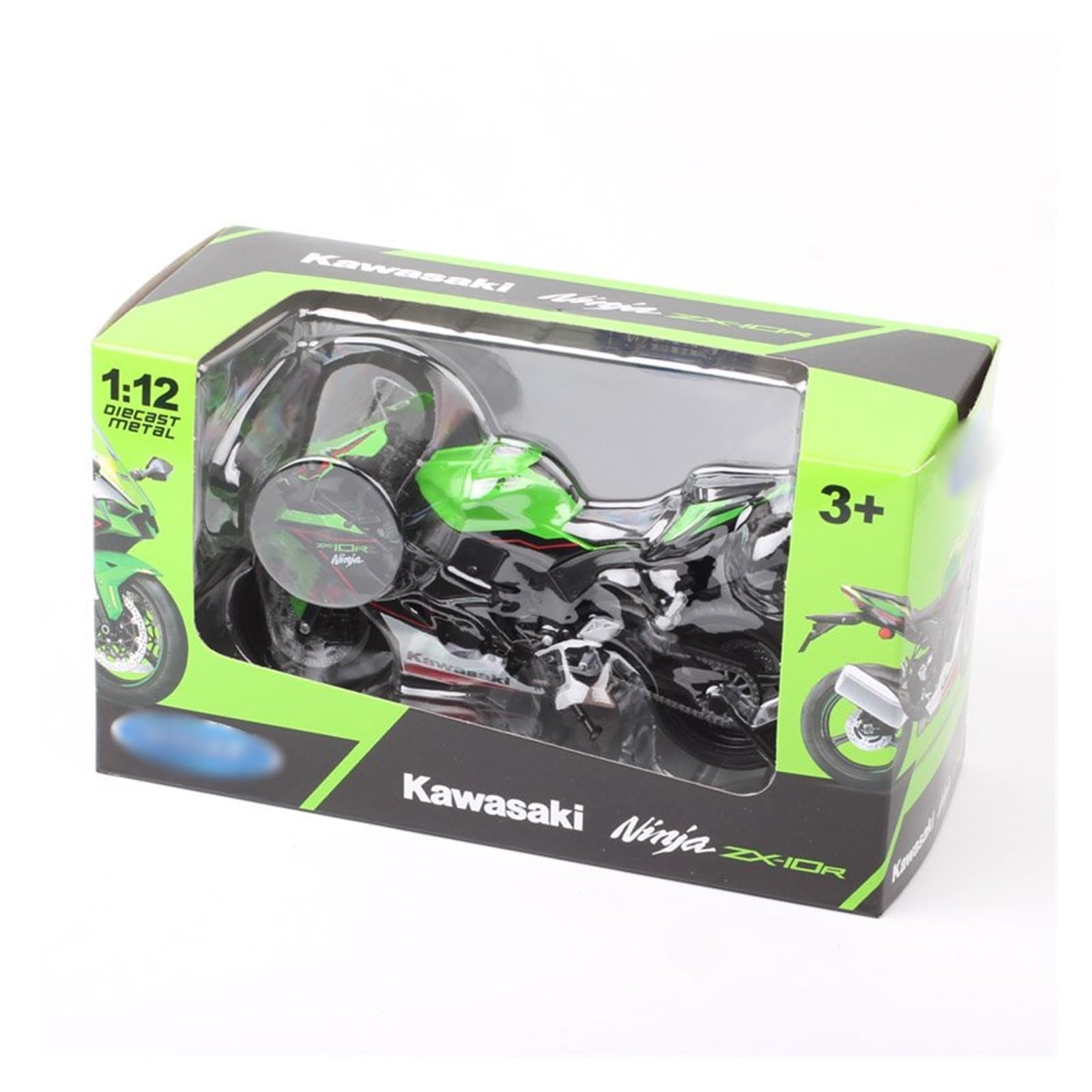Amazon | ミニダイキャストカー に適合する カワサキニンジャ ZX-10R