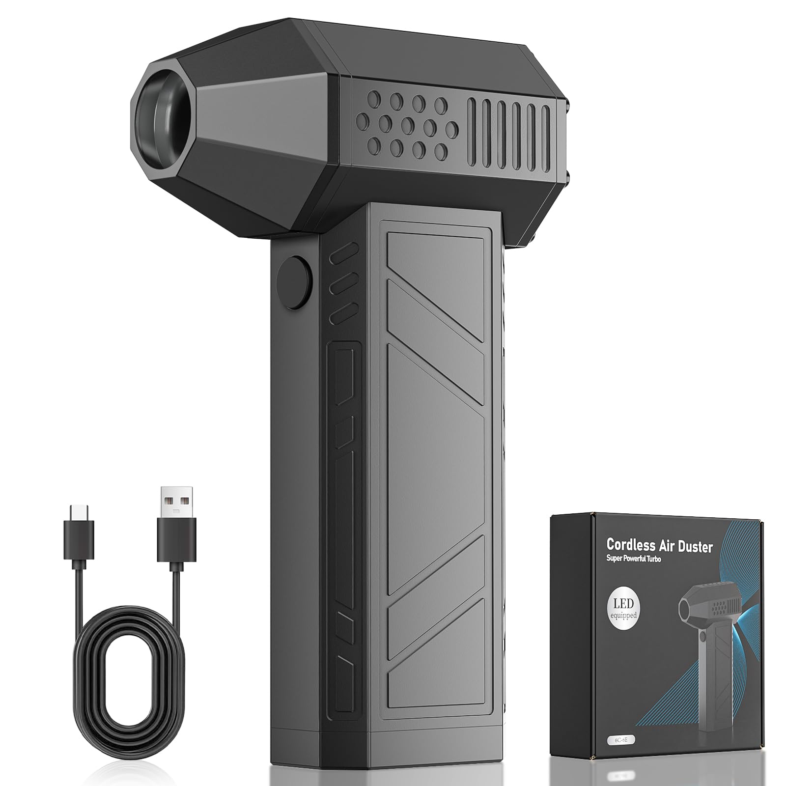 Amazon.co.jp: KOJIHOMU エアダスター ブロワー 洗車 【超小型で爆風