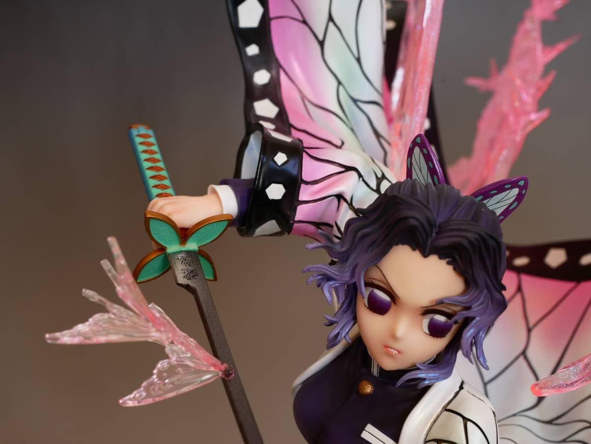 Amazon.co.jp: 鬼滅 胡蝶しのぶ 蟲柱 完成品スタチュー 48cmビッグ