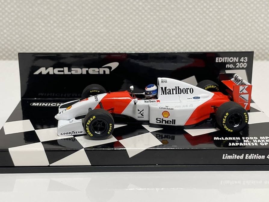 Amazon | 1/43 ミニチャンプス マクラーレン MP4/8 ハッキネン タバコ