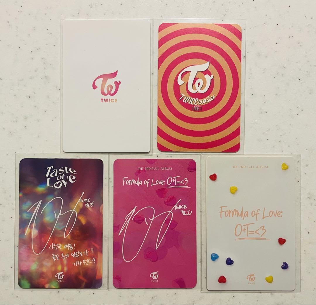 Amazon.co.jp: twice ジヒョ トレカセット : おもちゃ