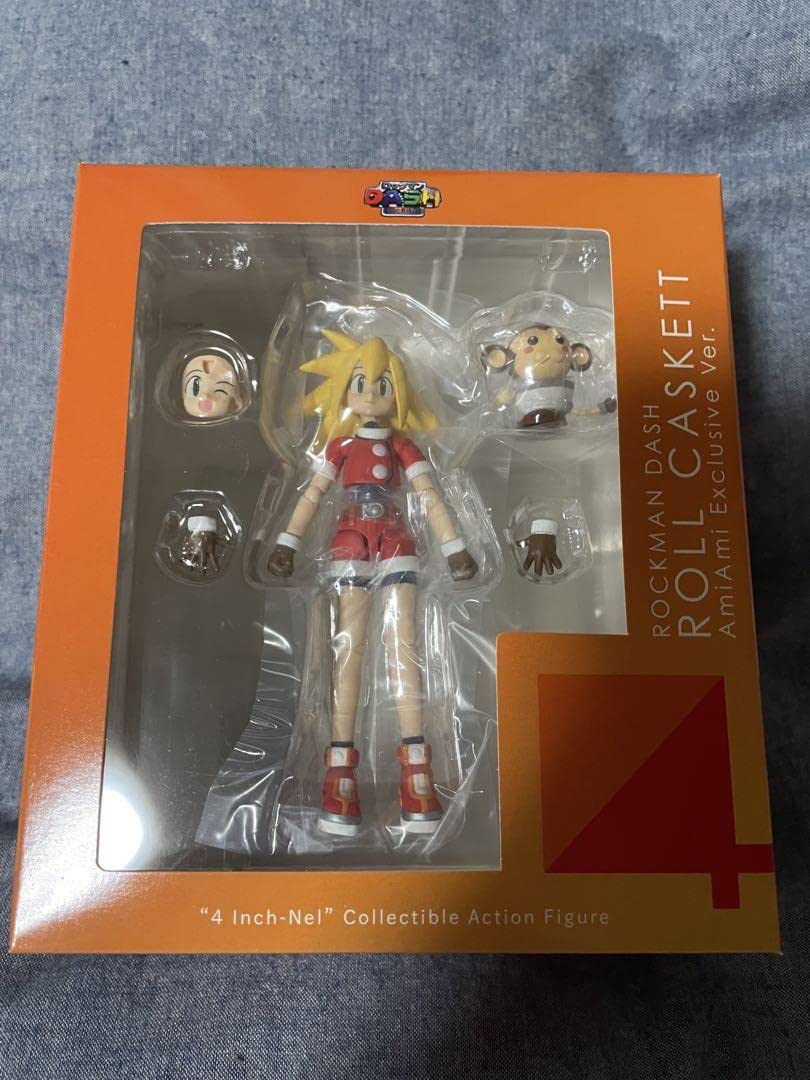 Amazon.co.jp: あみあみ限定版 4インチネル ロックマンDASH ロール